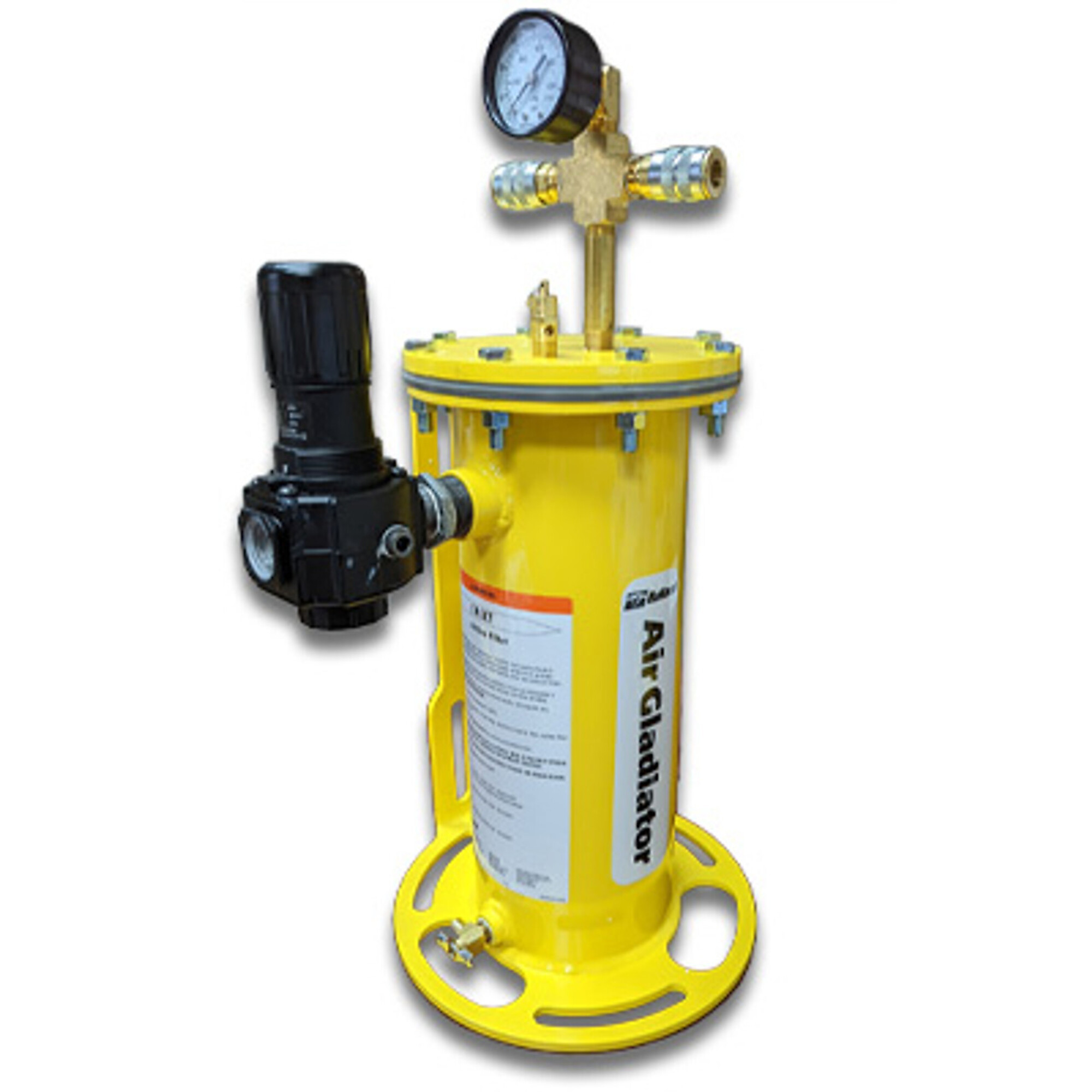 Bullard AirGladiator Airline Filter Assembly — 2-Outlet, 7-Stage Filtration, Model# AGLDTR2